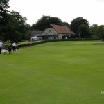 最終ホール。中央の建物はスタートハウス