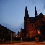 ホテルの近くに大きな教会があった