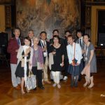 前夜祭には地元在住の日本人の皆さんが応援に来てくれた